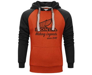 Худі Honda Legend Maker помаранчевий XS