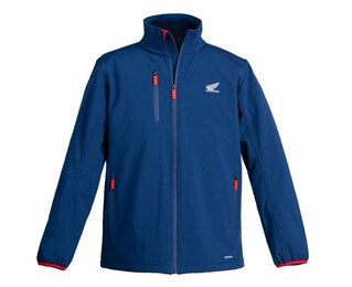 Кофта на блискавці Honda блакитна XL