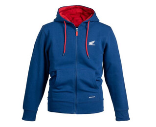 Худі на блискавці Honda блакитний L